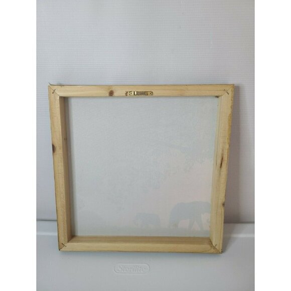 ELEPHANTS In Africa The Sunset Wall Art Painting - Picture 4 of 6